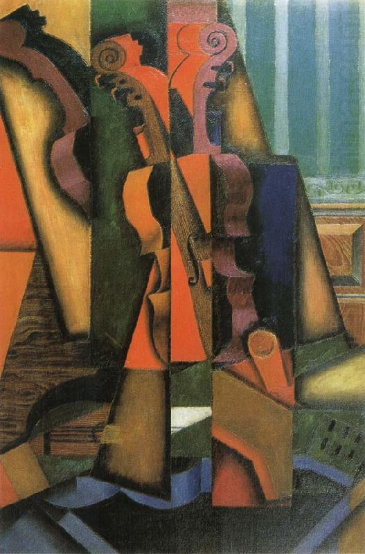 Fiddle and Guitar, Juan Gris